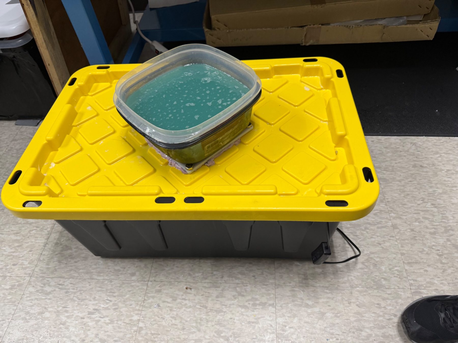 UV resin curing prototype